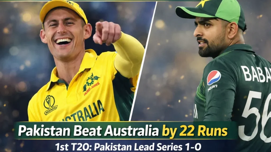 Pakistan national cricket team vs Australian men’s cricket team match scorecard