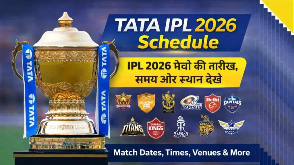 TATA IPL 2026 Schedule