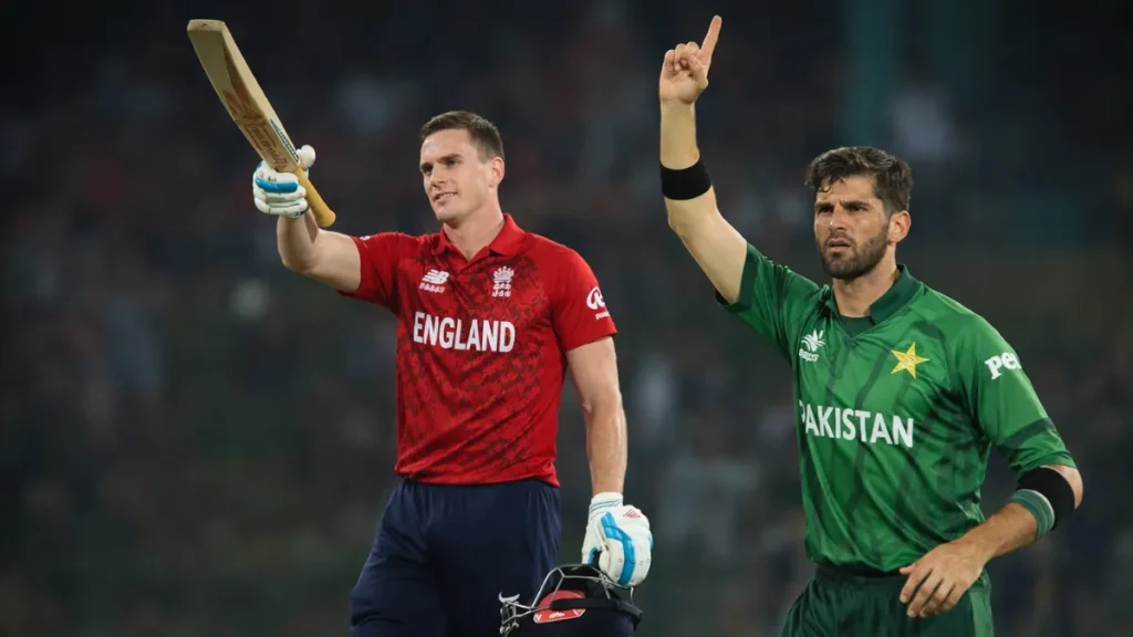 Pakistan national cricket team vs England cricket team standings