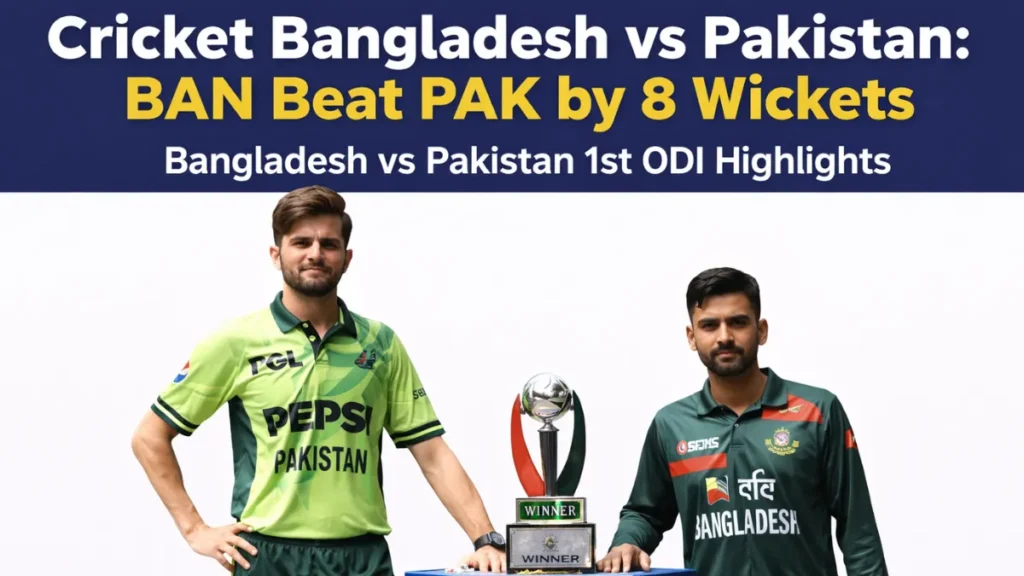 Cricket Bangladesh vs Pakistan