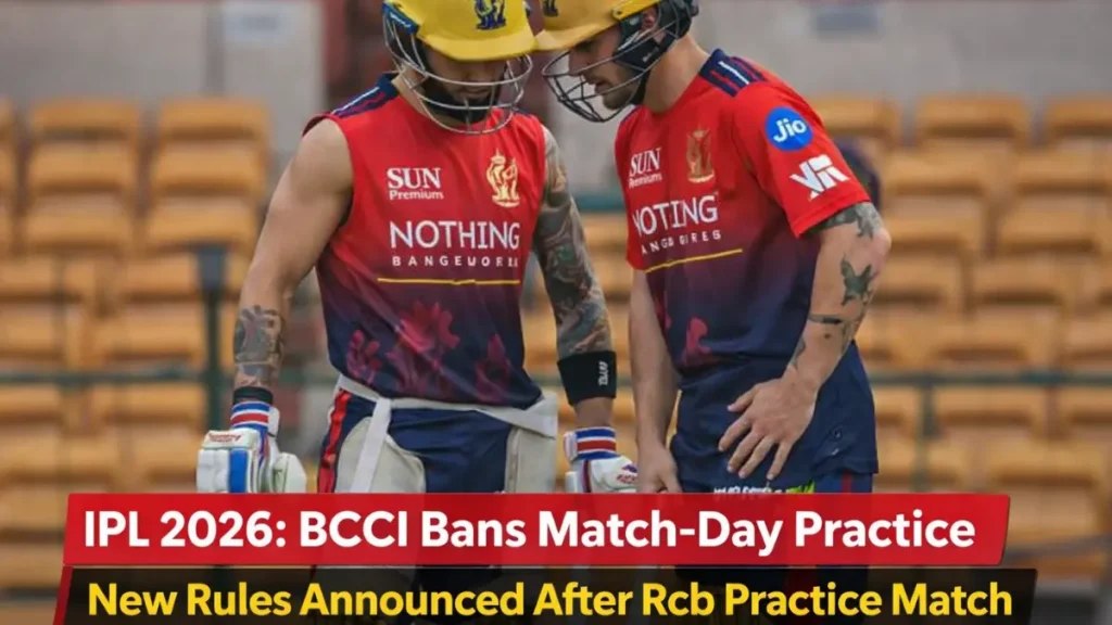 Rcb practice match