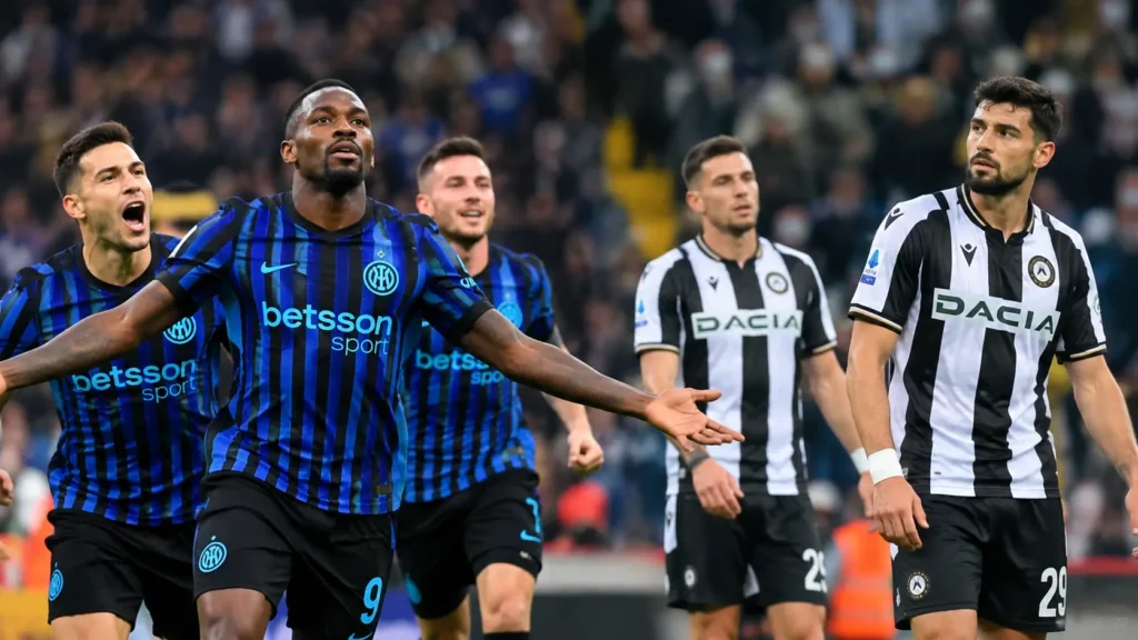 Inter Milan vs Udinese Standings
