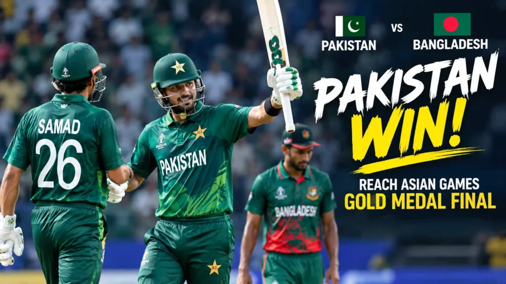 Pakistan vs Bangladesh